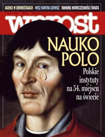 Okładka tygodnika Wprost nr 14/2007 (1267)