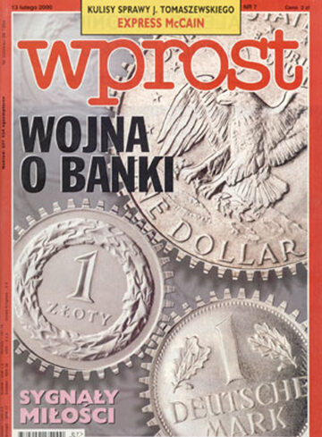Okładka tygodnika Wprost nr 7/2000 (898)