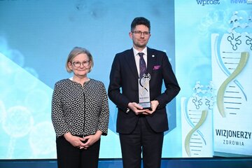 Prof. Beata Jagielska i&nbsp;prof. Wojciech Fendler