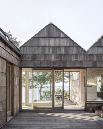 Saltviga House, projekt Kolman Boye Architects Dinesen, Saltviga House, Kolman Boye Architects