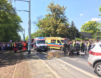 Miniatura: Wypadek na juwenaliach we Wrocławiu,...