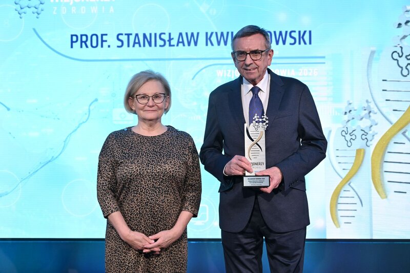 Prof. Beata Jagielska i&nbsp;prof. Stanisław Kwiatkowski