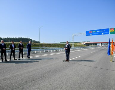 Miniatura: Nowa autostrada otwarta. „Możemy zapomnieć...