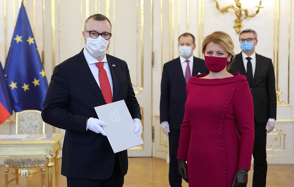 Powołanie nowego rządy na Słowacji przez prezydent Zuzanę Czaputową 