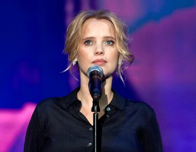 Miniatura: Joanna Kulig na imprezie filmowej w...