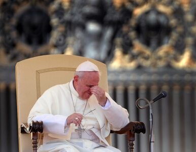 Miniatura: Papież modli się o pokój w Syrii. "Wojna...