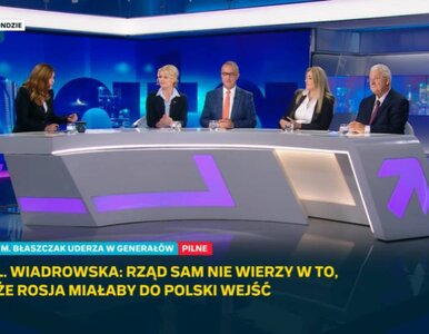 Miniatura: Spięcie w studiu po słowach dotyczących...