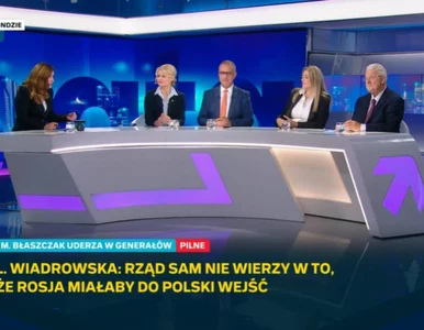 Miniatura: Spięcie w studiu po słowach dotyczących...
