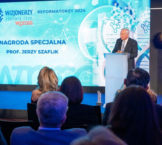Prof. Jerzy Szaflik z Nagrodą Specjalną: za osiągnięcia życia w medycynie
