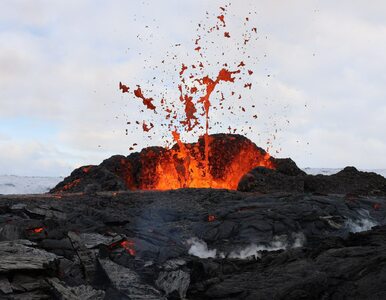 Miniatura: Kilka lat temu przez erupcję na Islandii...