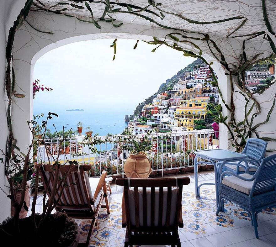 Hotel Le Sirenuse, wybrzeżę Amalfi, Włochy