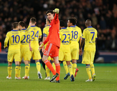 Miniatura: LM: Remis PSG z Chelsea. Niesamowity Courtois