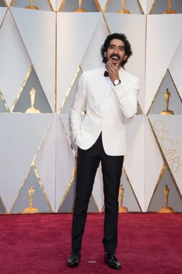 Dev Patel podczas 89. ceremonii rozdania Oscarów w 2017 roku 