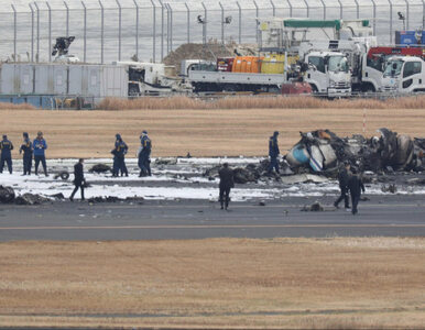 Miniatura: Tragedia na lotnisku w Tokio. „Wysokie...