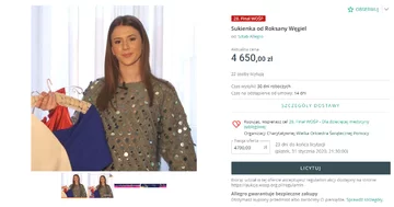 Sukienka od Roksany Węgiel 