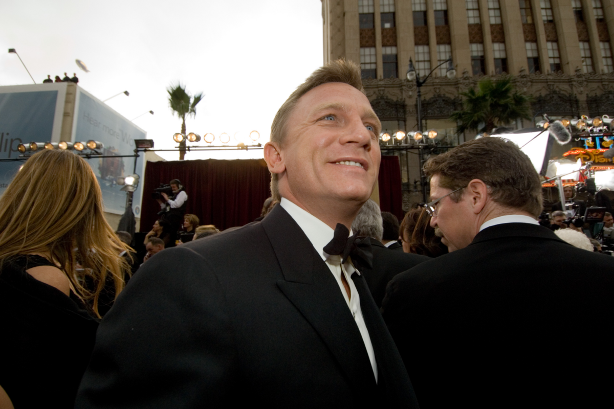 Daniel Craig podczas 79. ceremonii rozdania Oscarów w 2007 roku 