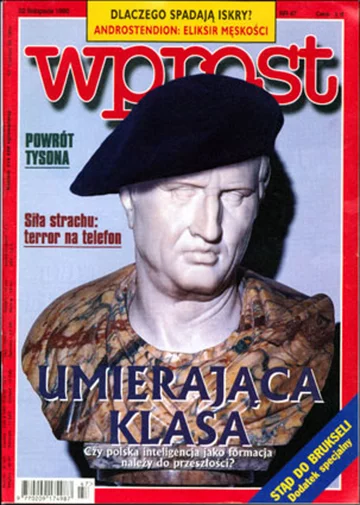 Okładka tygodnika Wprost nr 47/1998 (834)