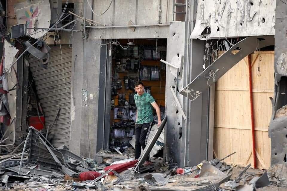 Gaza bombardowanie