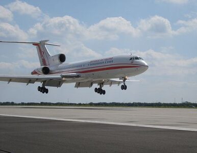 Miniatura: Tu-154 gotowy do eksperymentu, ale nie ma...