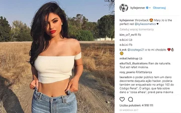 Wcześniej Kylie Jenner  chętnie chwaliła się ciałem na Instagramie 