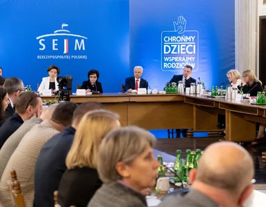 Miniatura: W Sejmie o ochronie dzieci. Marszałek...