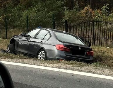 Miniatura: Policjanci z nieoznakowanego BMW trafili...