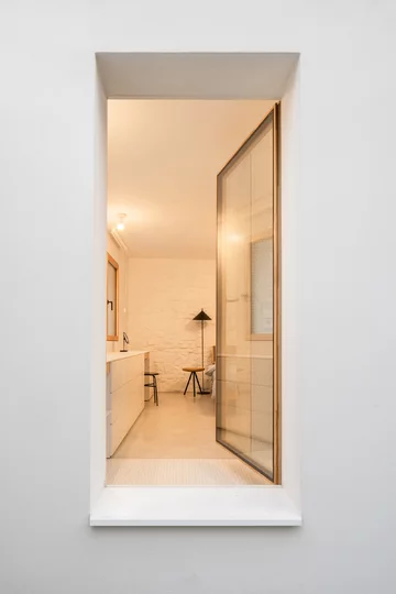 Nowoczesne mieszkanie w starym domu, projekt Atelier 111 Linka, Atelier 111