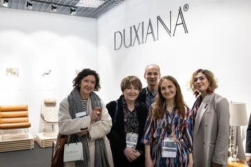 Fotorelacja ze spotkania na stoisku marki Duxiana podczas Warsaw Home 2022 