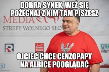 Mem podsumowujący start serwisu Albicla 