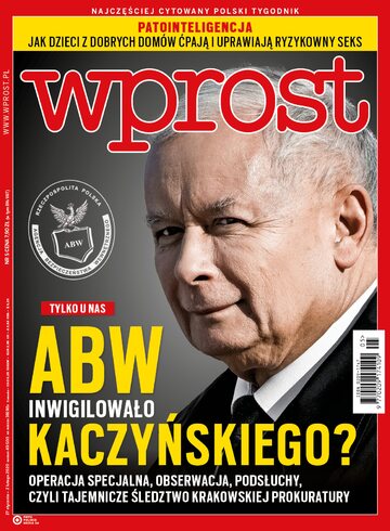 Okładka tygodnika Wprost nr 5/2020 (1921)