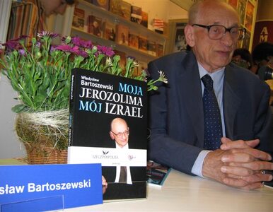 Miniatura: Słowacja odznacza Bartoszewskiego