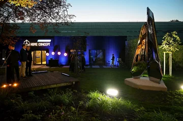 Odsłonięcie pierwszej na Śląsku rzeźby autorstwa Oskara Zięty 