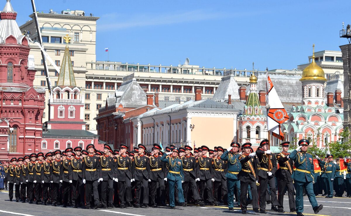Defilada wojskowa w Moskwie z okazji Dnia Zwycięstwa 