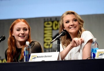 Comic-Con -&nbsp;Game of&nbsp;Thrones: Sophie Turner, Natalie Dormer