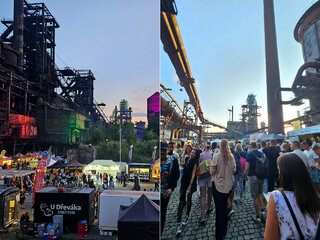 Teren festiwalu Colours of Ostrava