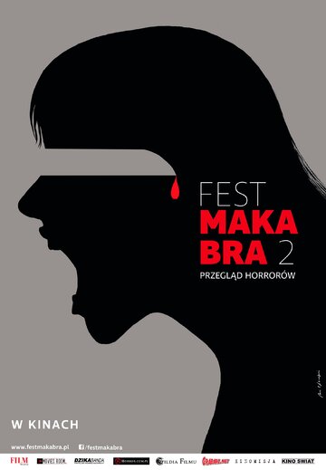 Plakat reklamowy Fest Makabra 2&nbsp;autorstwa Andrzeja Pągowskiego
