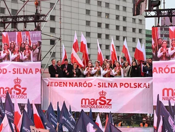 Marsz Niepodległości w Warszawie 