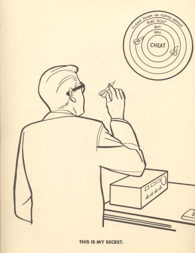 The Executive Coloring Book by Marcie Hans, Dennis Altman & Martin A. Cohen, 1961