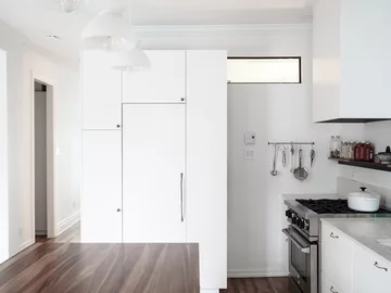 Mieszkanie z domowym biurem, projekt Atelier SUWA Mieszkanie, v2com, remont, przebudowa, biuro w domu