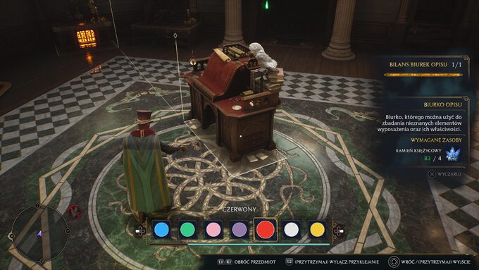 Hogwarts Legacy. Zrzut ekranu z wersji gry na PS5