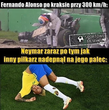 Mem z Neymarem 