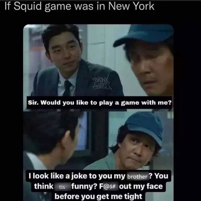 Gdyby Squid Game odbywało się w Nowym Jorku 