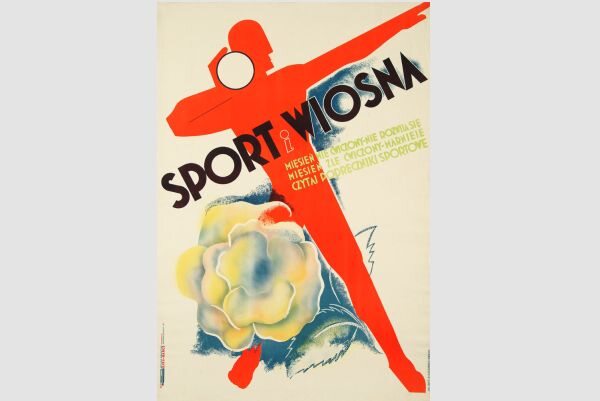 Sport i wiosna - Muzeum Plakatu w Wilanowie