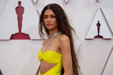 Zendaya podczas ceremonii rozdania Oscarów 