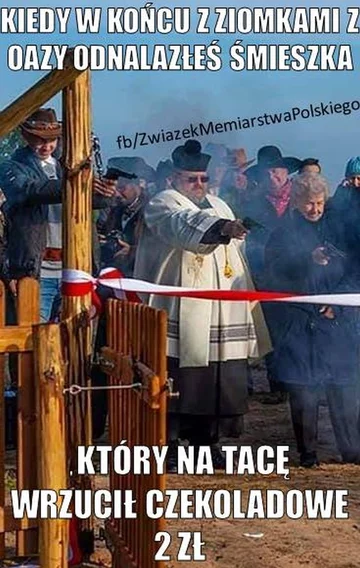 Mem po otwarciu strzelnicy w Starym Chrząstowie 
