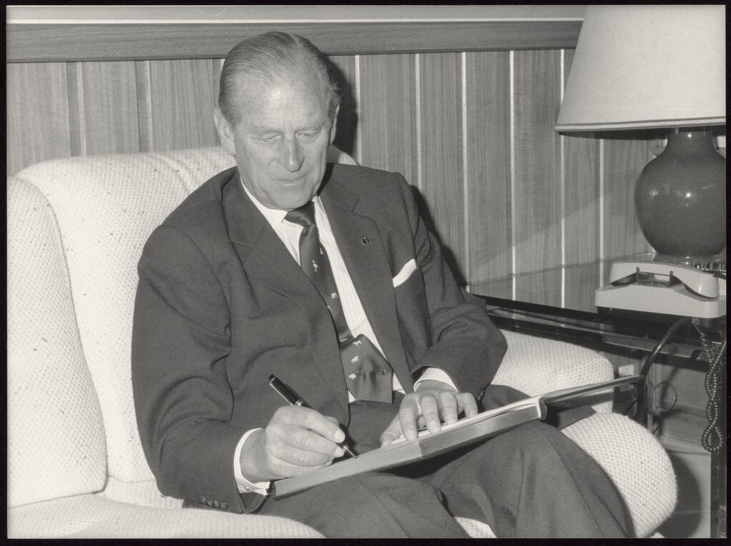 Książę Filip w 1988 roku 