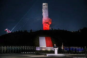 Wystąpienie prezydenta Andrzeja Dudy na Westerplatte 