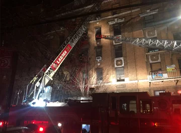 Pożar w Nowym Jorku 