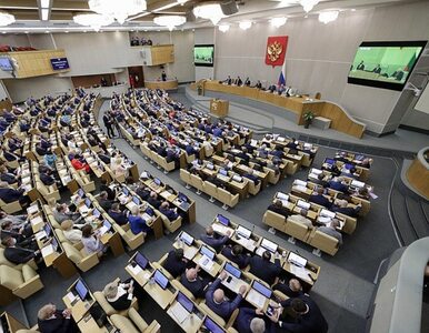Miniatura: Wiceprzewodniczący Dumy chce karać...