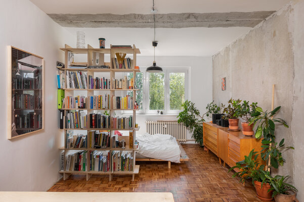 Miniatura: Mieszkanie artystów, projekt NEUHÄUSL HUNAL